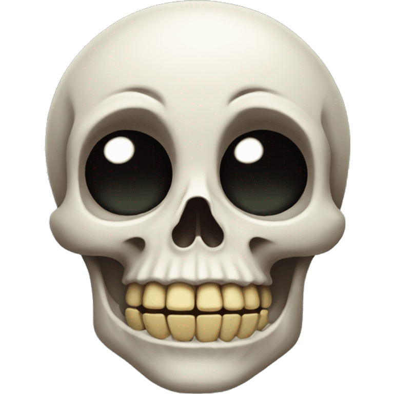 cute skull emoji