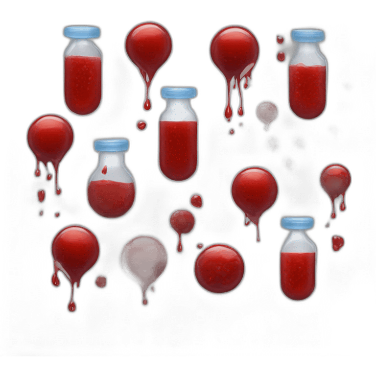 blood transfusion system emoji