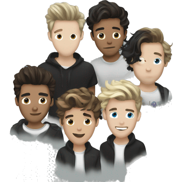 One direction band emoji