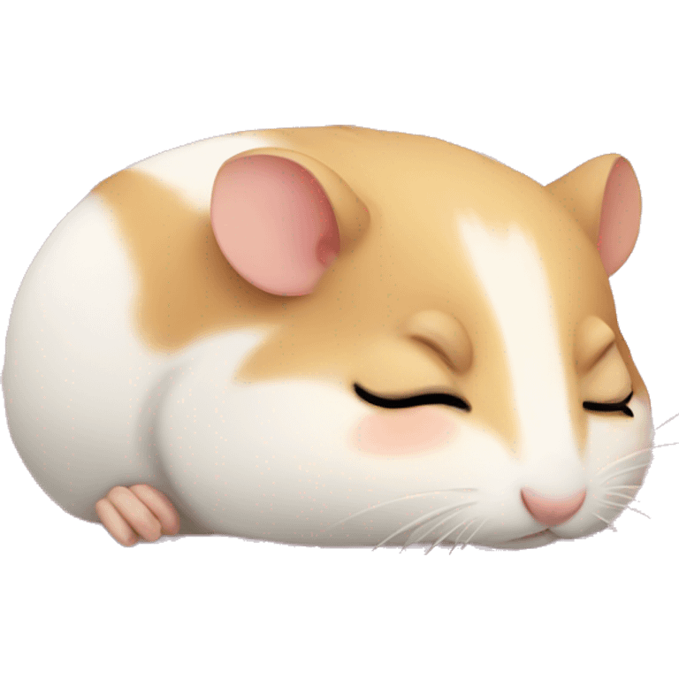 hamster sleeping emoji