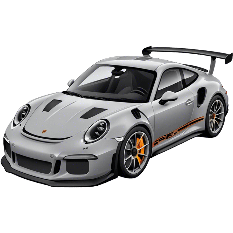 Porsche GT3RS - Porsche (Model Year: 2021) (Iconic colour: Grey and Black) emoji