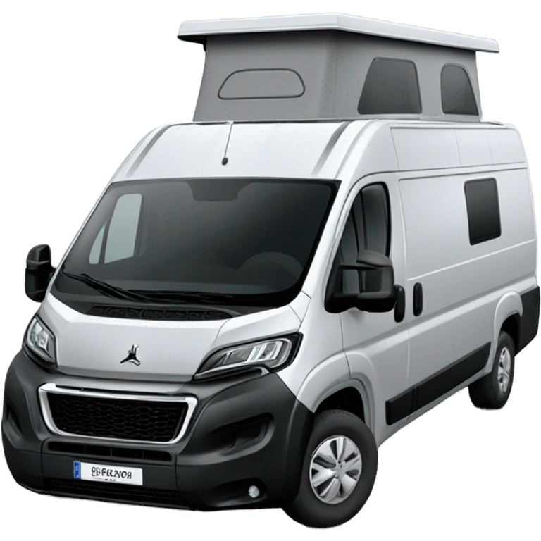  Peugeot Boxer L3H2 Silber Campervan mit Fenster  emoji