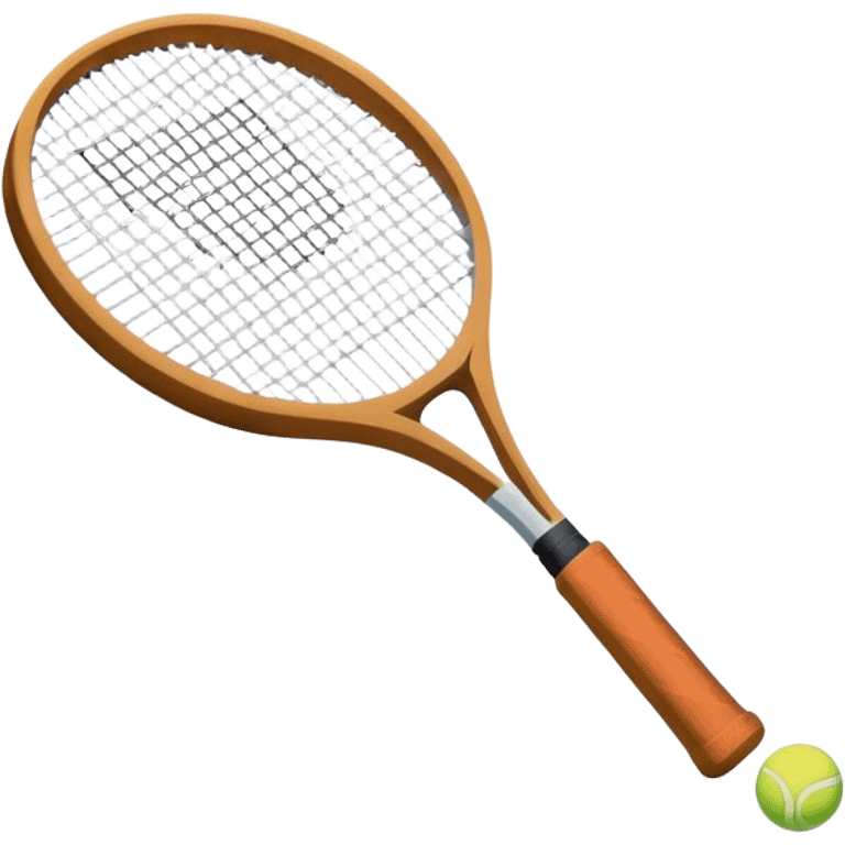 Tennis table racket emoji