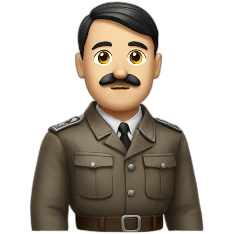 Hitler qui bois du coca emoji