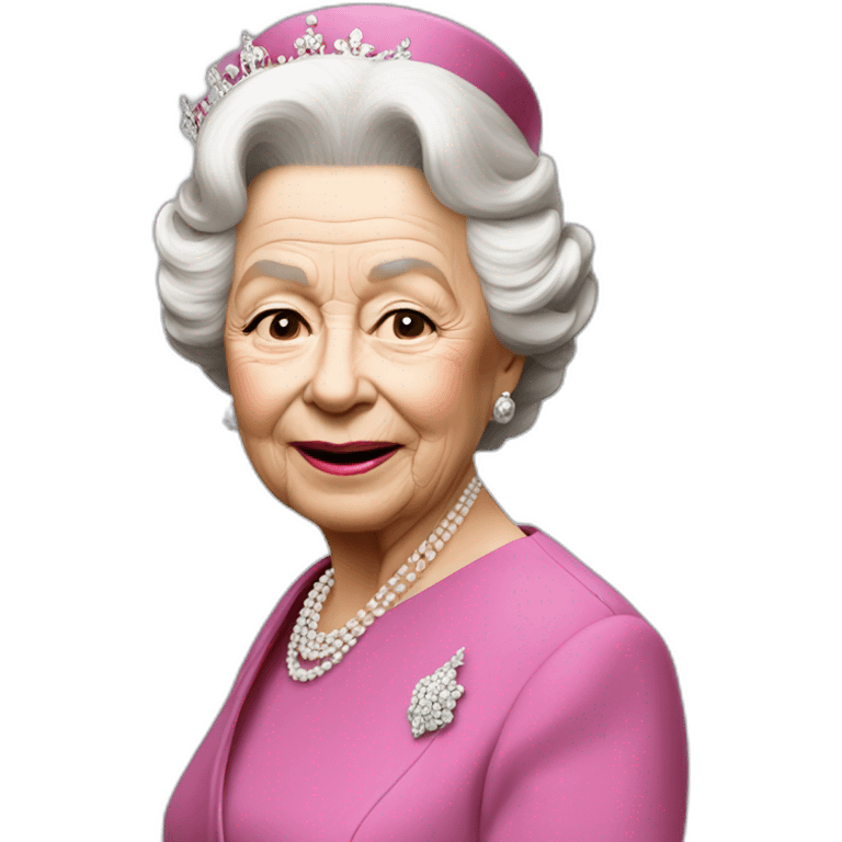 Elizabeth II a 25 ans  emoji