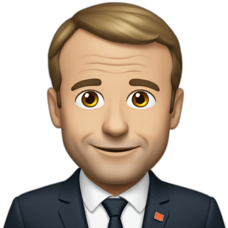 Emmanuel Macron emoji