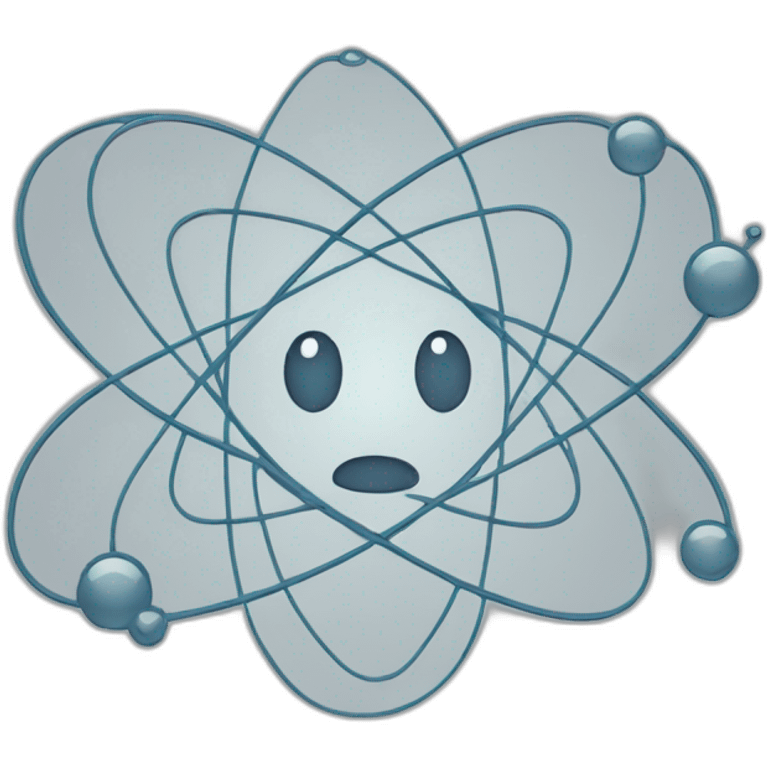 atom continuous line simple emoji