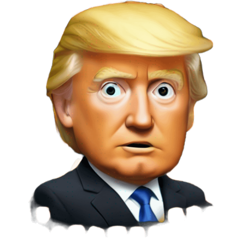 orange trump emoji