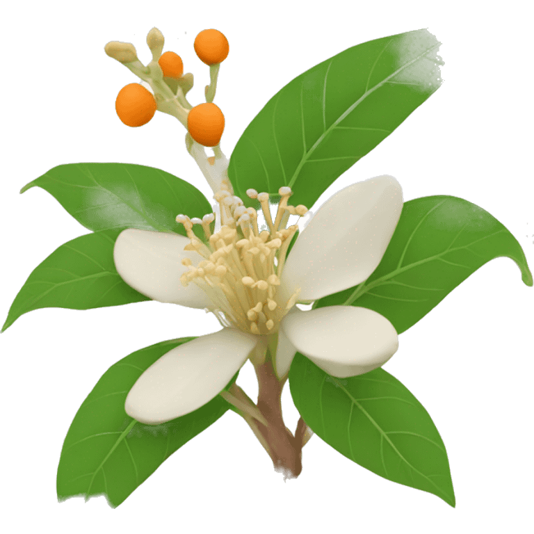 Ashwagandha with flower emoji