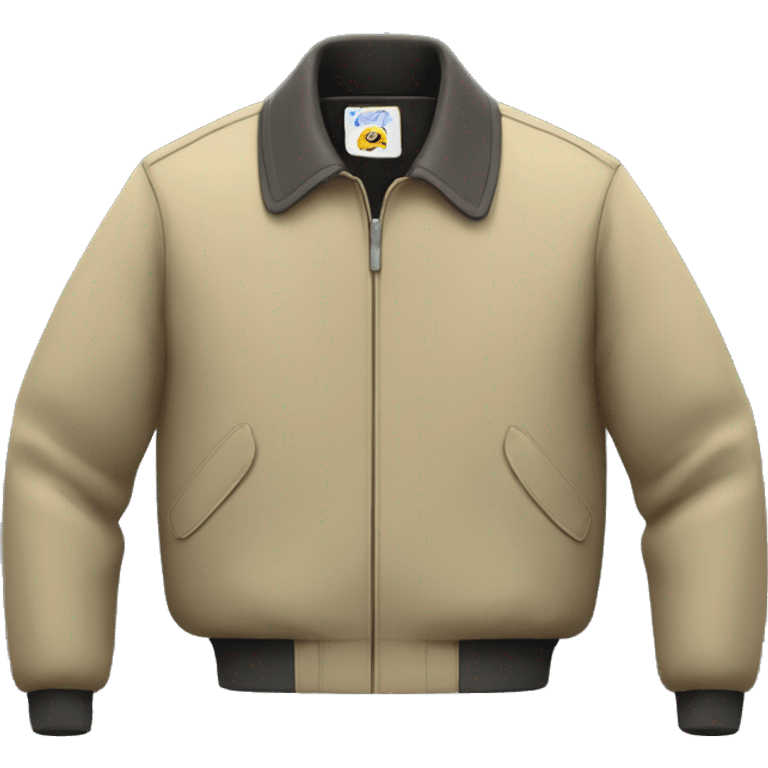 Casual men's harrington style jacket emoji