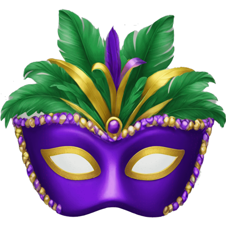 Mardi Gras mask emoji