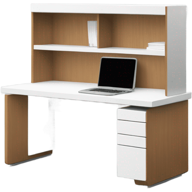 minimalist-clean-work-desk-with-white-wood-colorway-back-view emoji