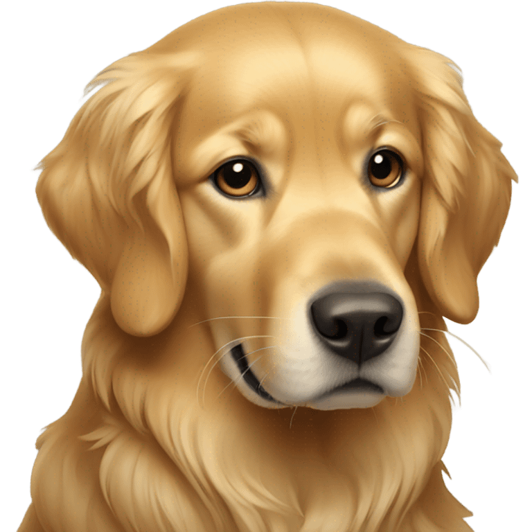 Golden retriever emoji