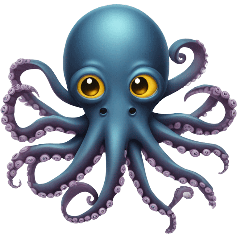 Octopus with 8 knives emoji