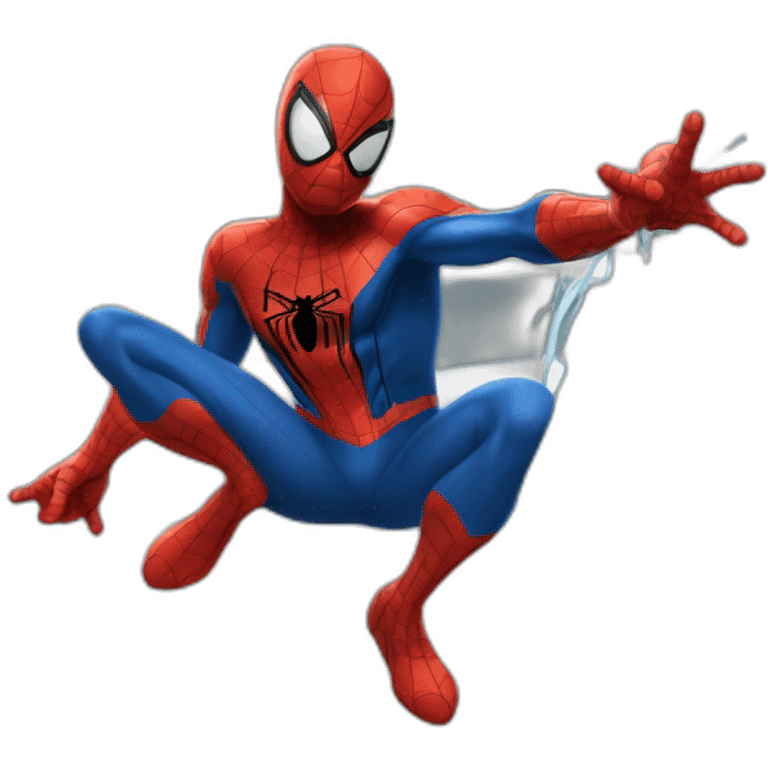 Spider man un pouce en l'air emoji