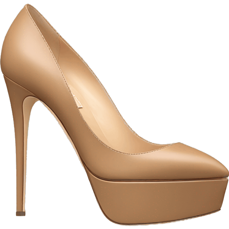 VALENTINO Tan-go PLATFORM PUMP emoji