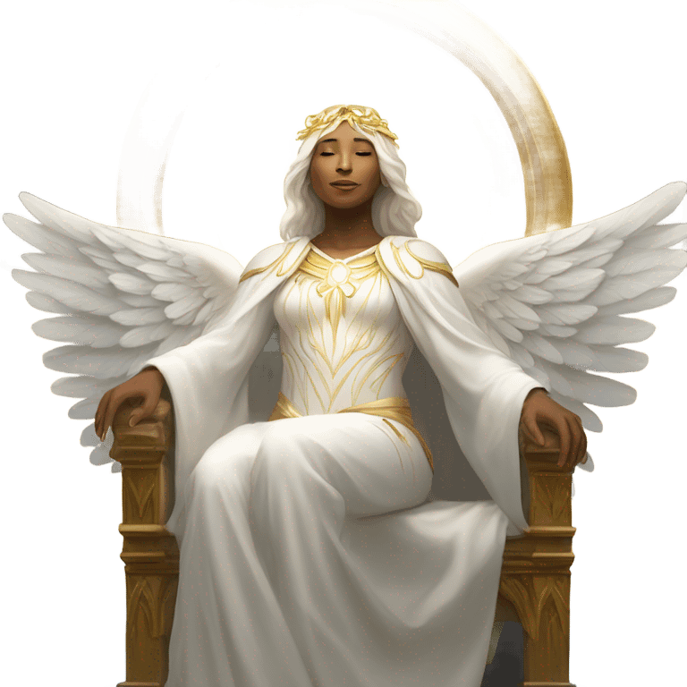 Thrones white angel emoji