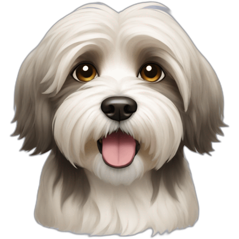 Dog havanese full height emoji