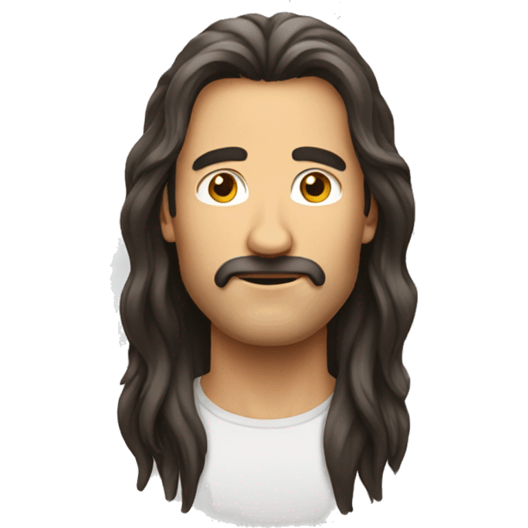 Long hair man emoji