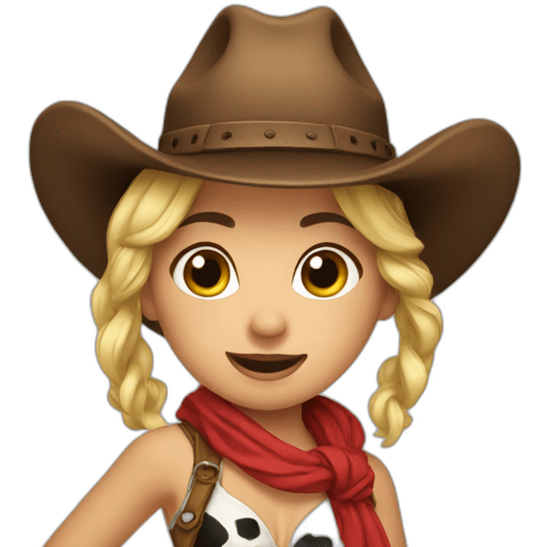 cow-girl-dance emoji