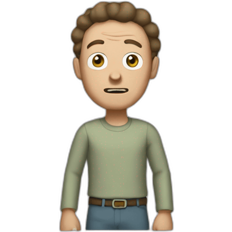 Morty colère emoji