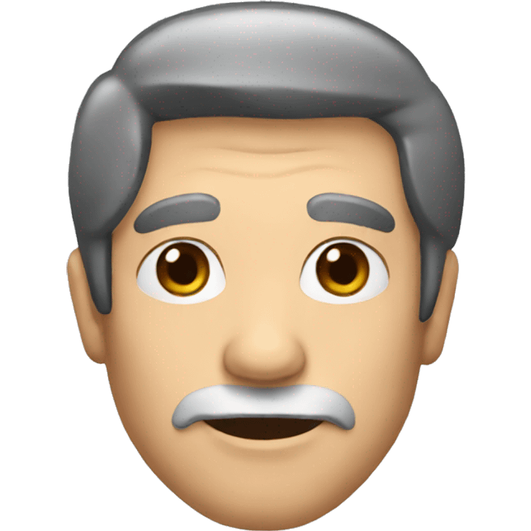 old man with black hair emoji