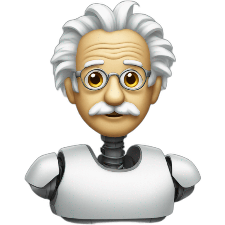 robot einstein emoji