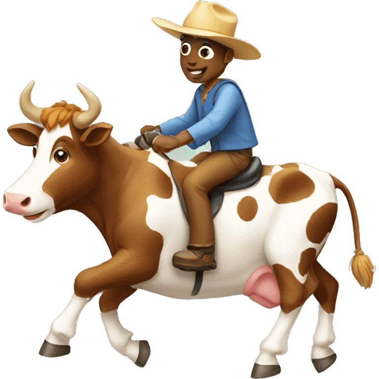 Cow Ride  emoji