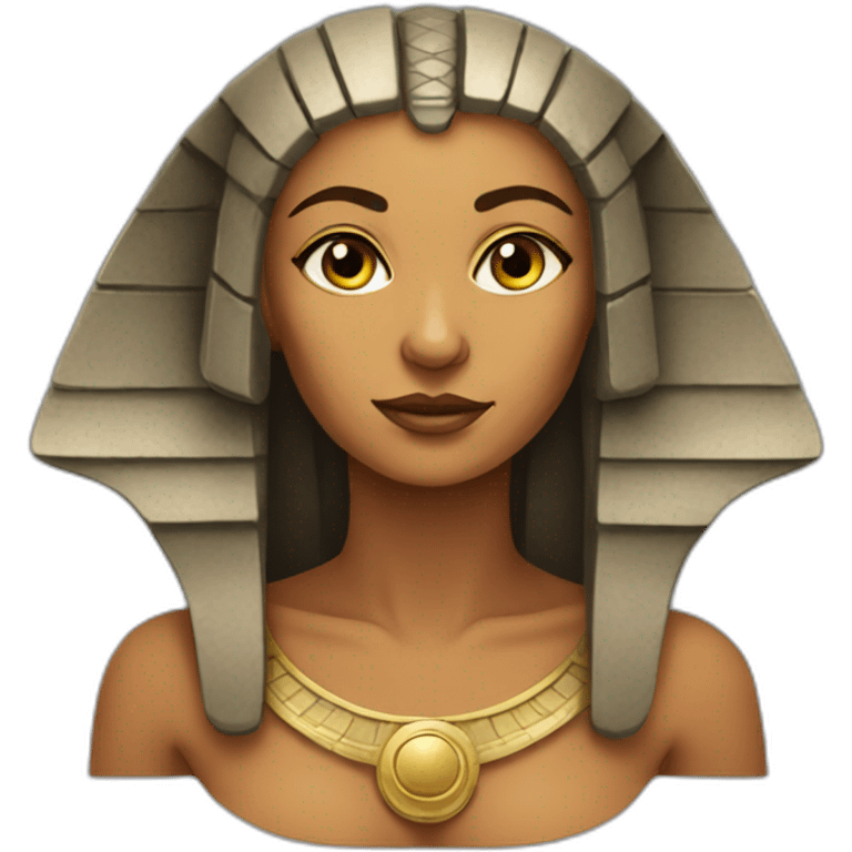 Sphinx woman emoji