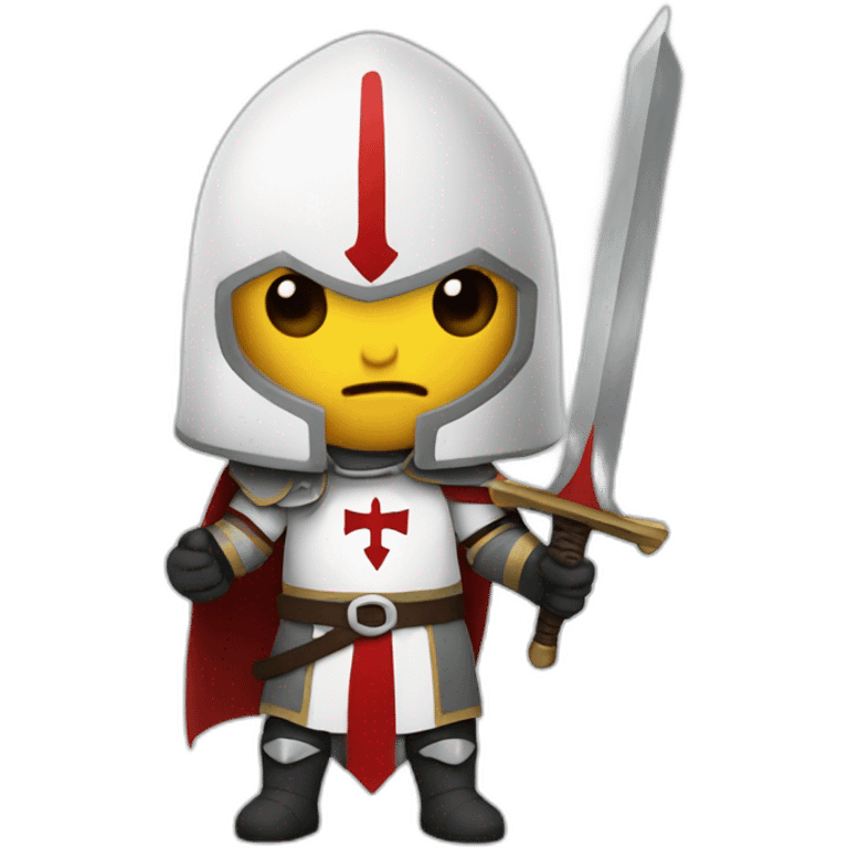 templar holding sword emoji