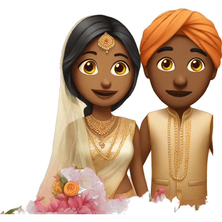 Indian wedding emoji