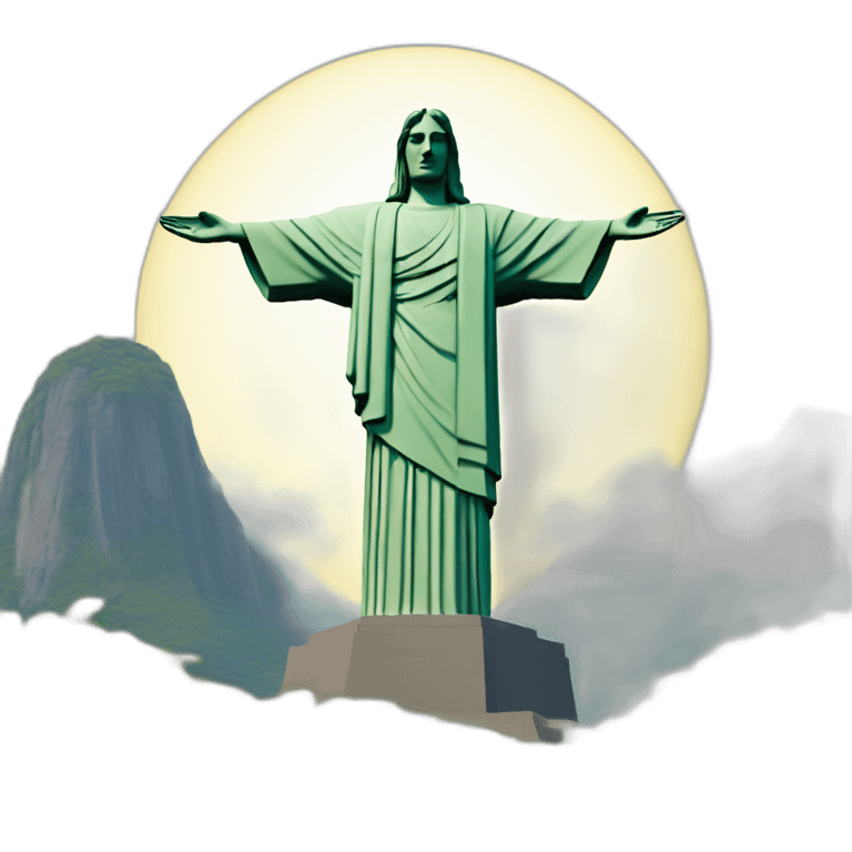 Cristo redentor emoji