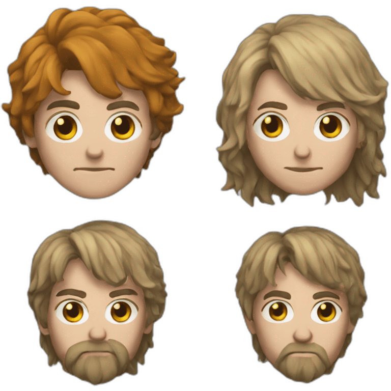 Harry Potter but not wizard, and fighter UFC emoji