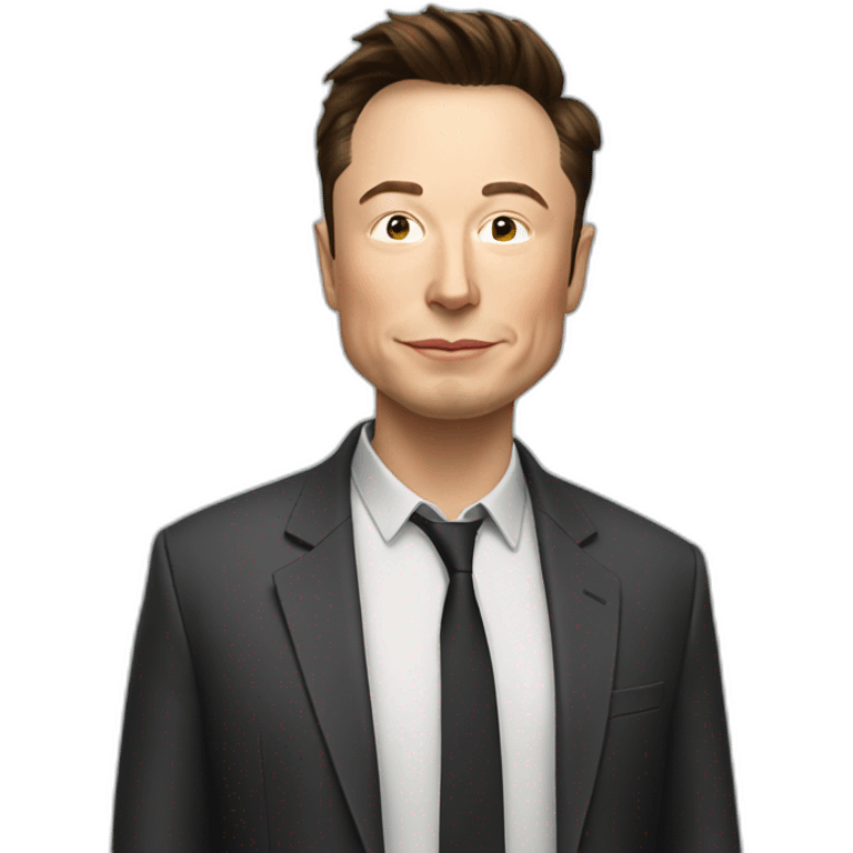 Elon Musk emoji