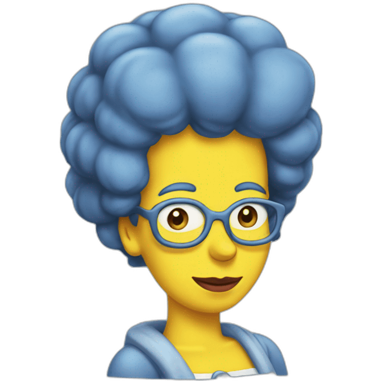 Marge Simpson emoji