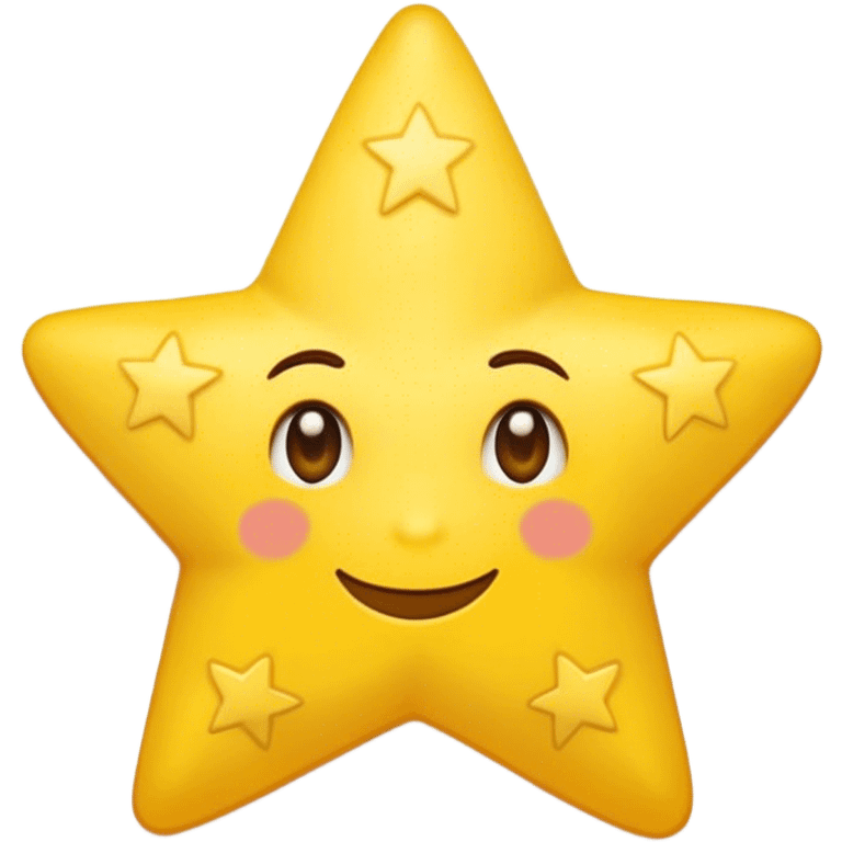 Star saying Thankyou  emoji