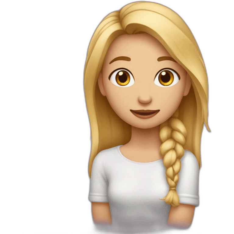 fille amoureuse d'un garçon qui aime qelqu'un d'autre emoji