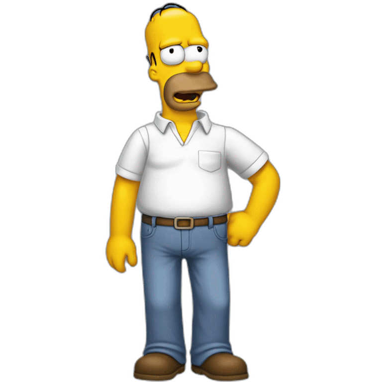 Homer simpô rigole emoji