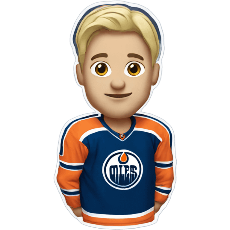 Edmonton Oilers sticker emoji