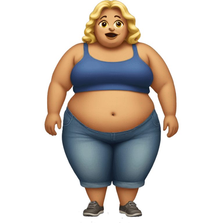 Fat lady emoji