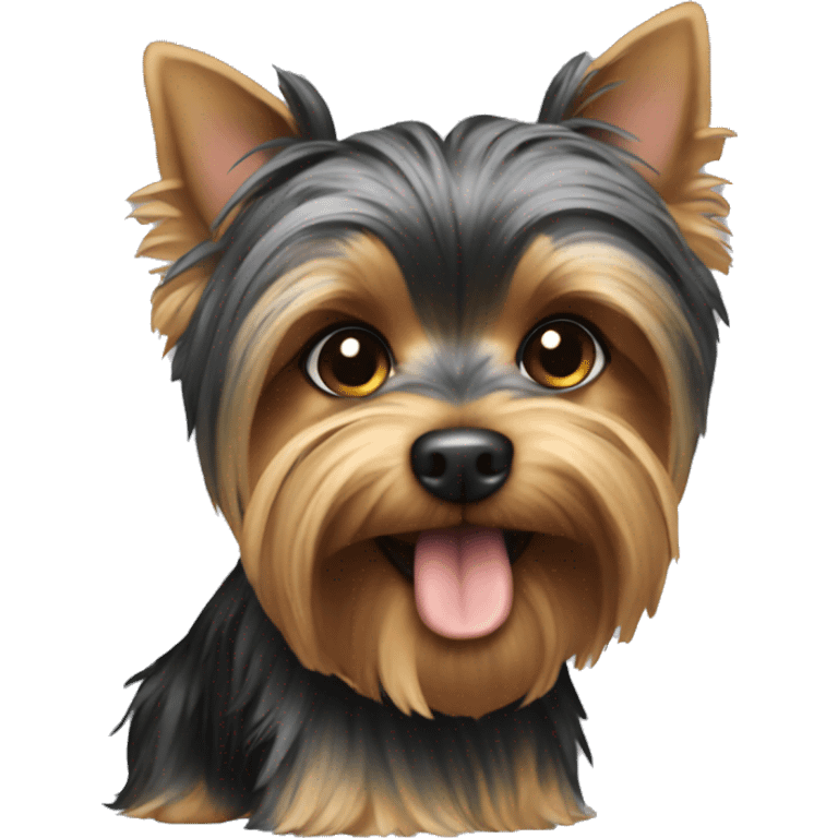 Yorkie dog emoji