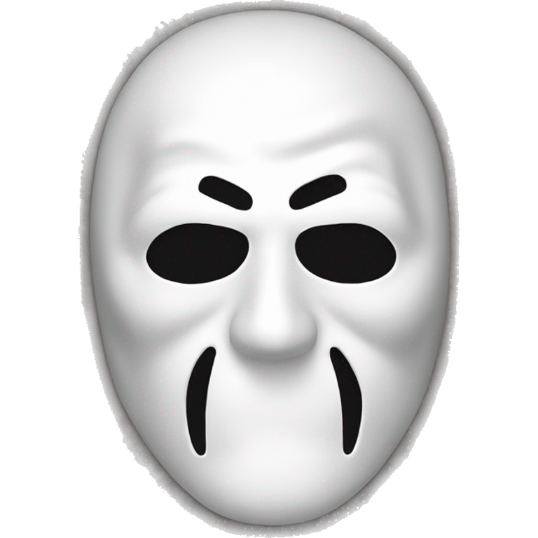 Ghostface mask emoji