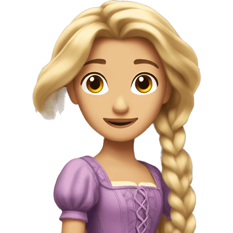 Rapunzel emoji