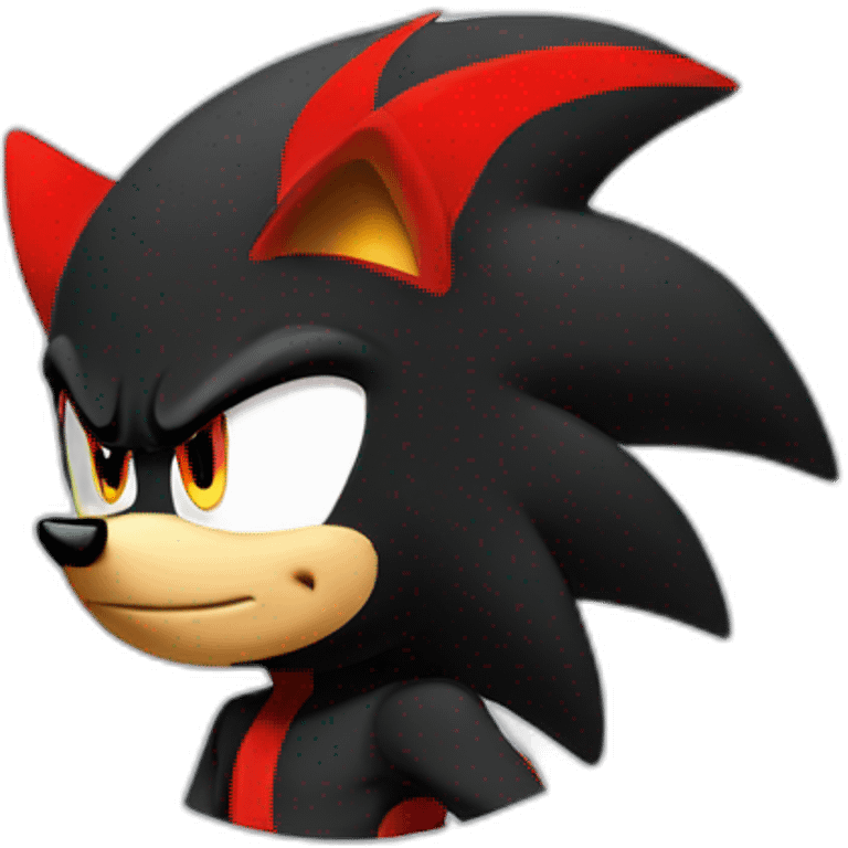 shadow the hedgehog emoji