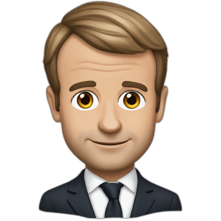 Emmanuel Macron emoji