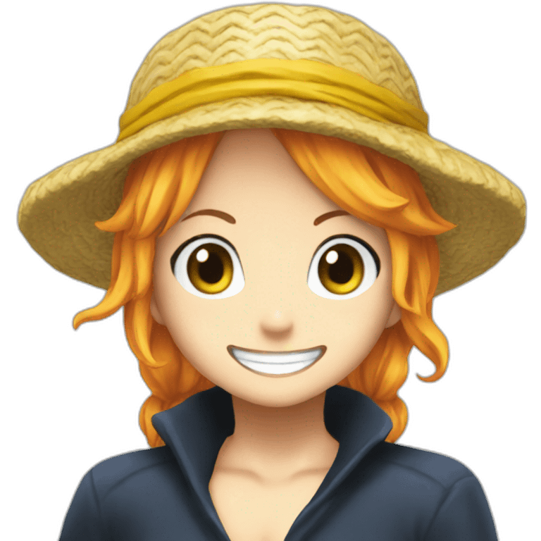 nami one piece emoji