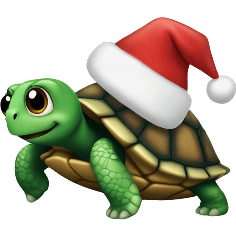 Christmas Turtle emoji