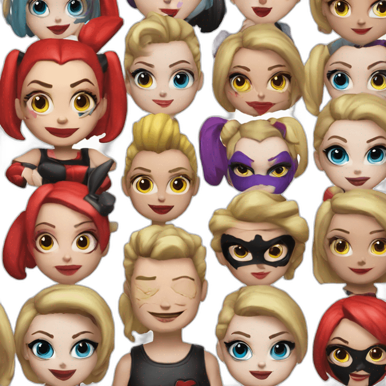 Harley quinn Margo Robbie emoji