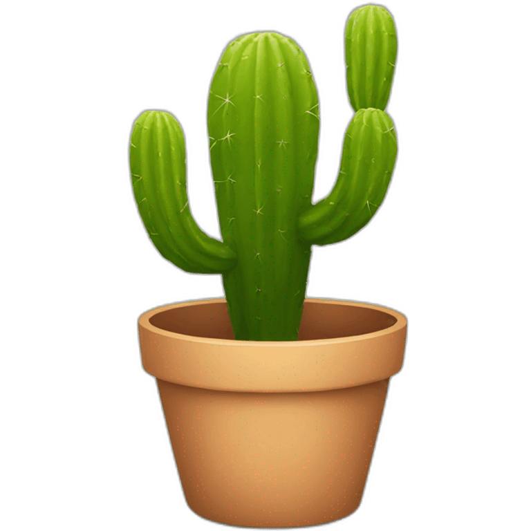 cactus in a pot emoji