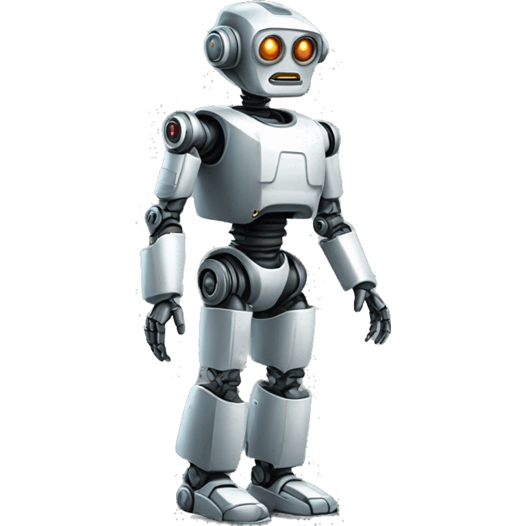 Sci-fi robot 50s full body emoji